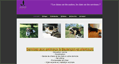 Desktop Screenshot of animalservice25.fr